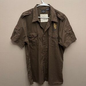 G-Star Raw Short Sleeve Button-down Shirt Size XXL